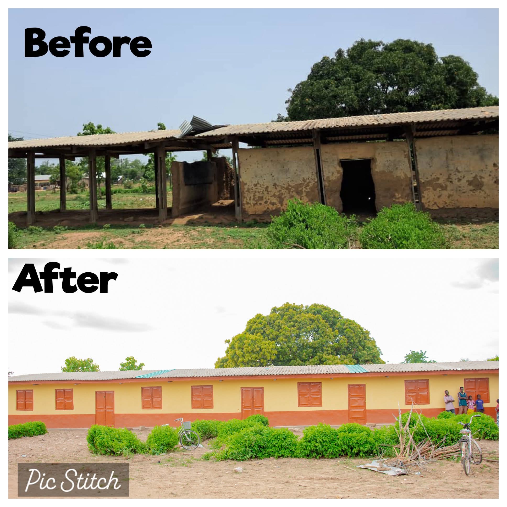 Bole-Bamboi MP Hands Over Renovated Classroom Blocks to Manful and Gbenfu Communities