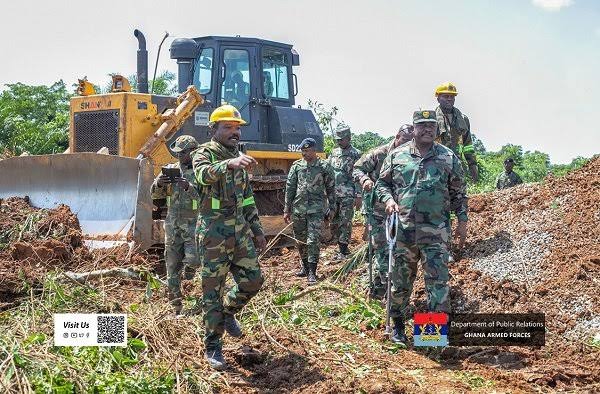 More Than Half of Accra–Kumasi Expressway Corridor Cleared, GAF Reports