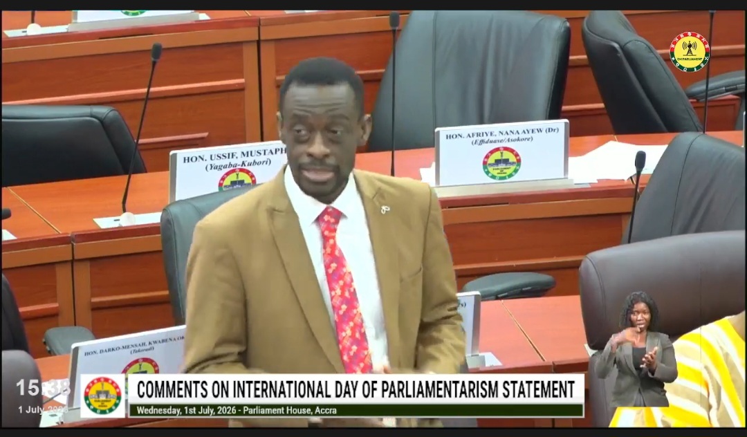 Takoradi MP Hon. Kwabena Okyere Darko-Mensah Calls for Stronger Parliament, Revenue Focus, and Protection of MPs’ Welfare on World Parliamentarianism Day