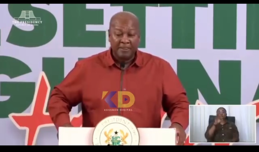 Ghanaians Gave Me One Additional Term, I Intend to Honour Their Trust - President Mahama