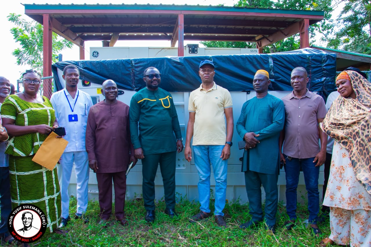 Bole-Bamboi MP Donates 250kVA Generator to District Hospital, New Ambulance Expected Soon