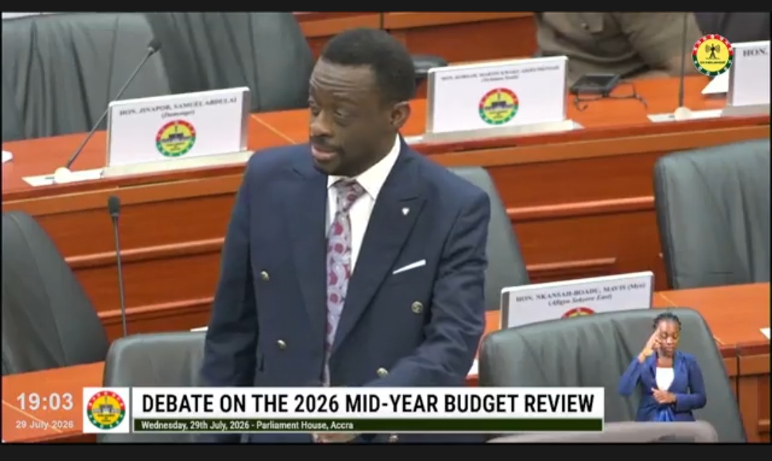 Takoradi MP Slams 2026 Mid-Year Budget as “Unambitious” and Lazy on Revenue Mobilisation