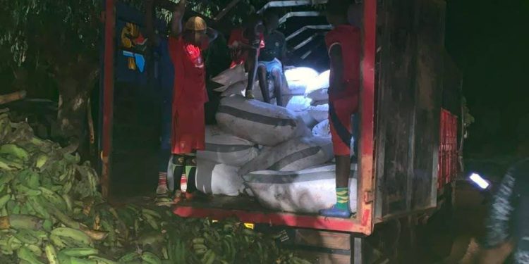 Police Bust Cocoa Smuggling Attempt in Bunkpurugu; 4 Arrested With 118 Bags