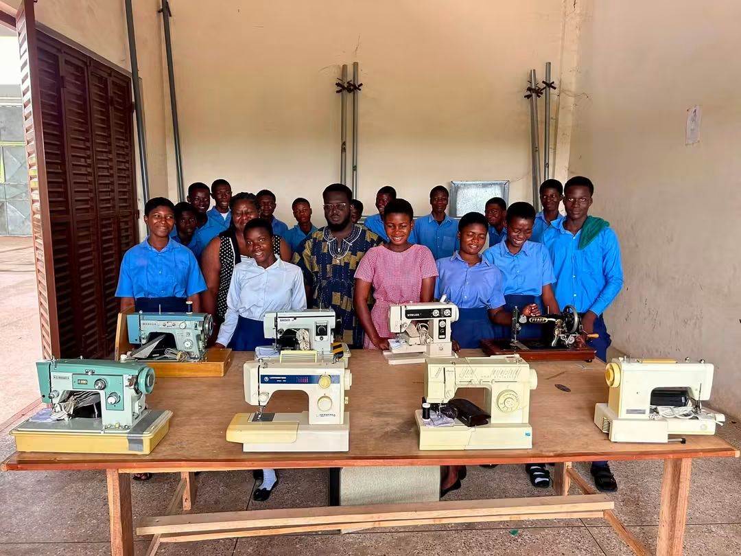 Kumawu MP Ernest Yaw Anim Supports Transport Of Sewing Machines To Boost Youth Skills Training