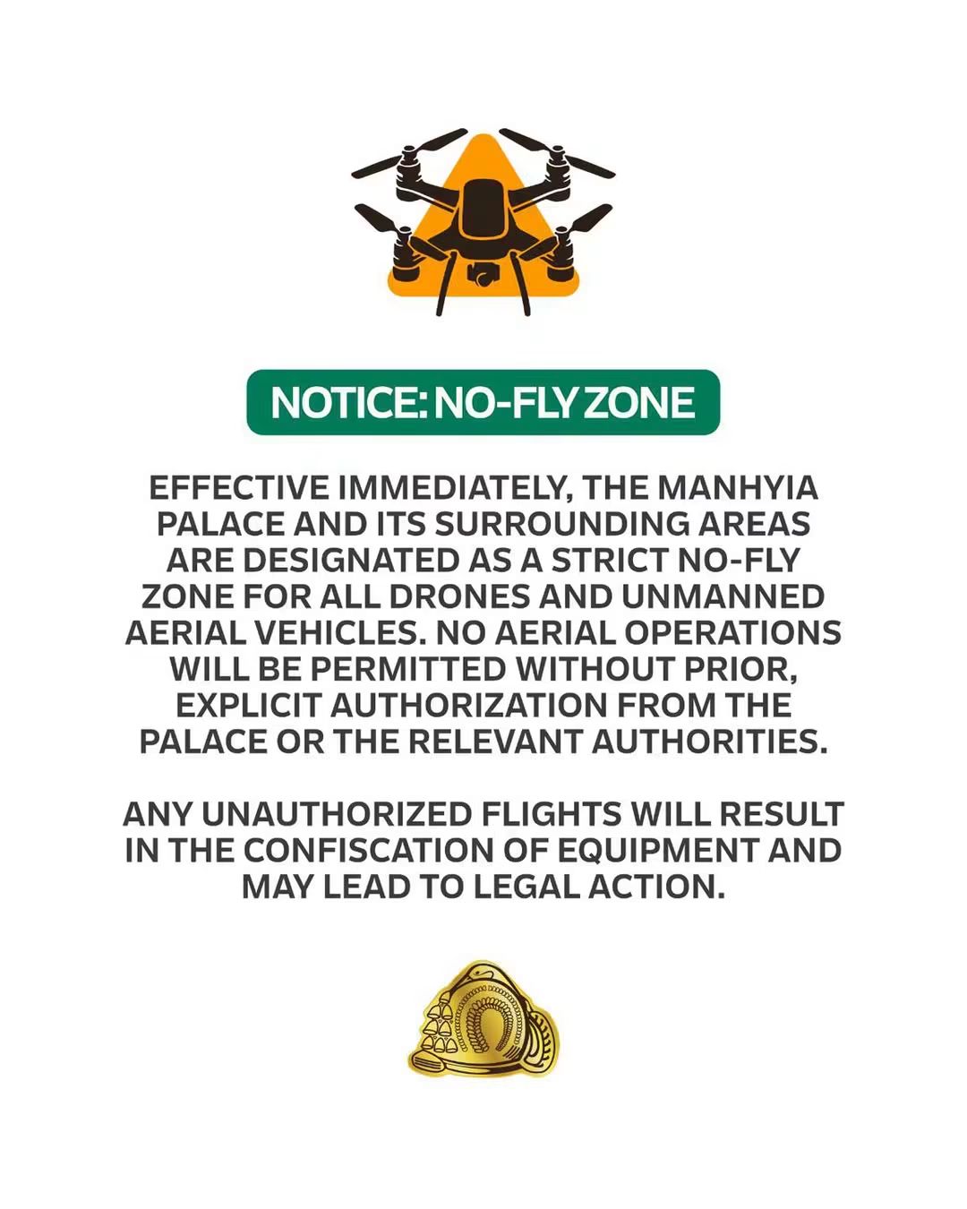 Manhyia Palace Declared Strict No-Fly Zone For Drones And UAVs