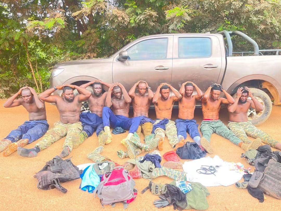 9 BLUE WATER GUARDS ARRESTED AT MANSO ADUBIA FOR ALLEGED BRIBERY AND IMPERSONATION