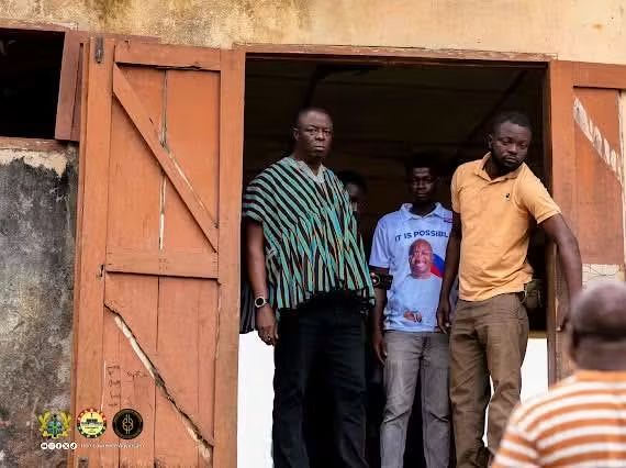 Twifo Hemang Lower Denkyira MP initiates renovation of Nyamebekyere Basic School