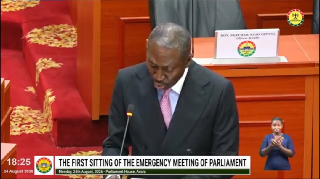 Minority Leader Afenyo-Markin: Parliament cannot sit this week and be silent on $1.7bn GoldBod/Bank of Ghana loss