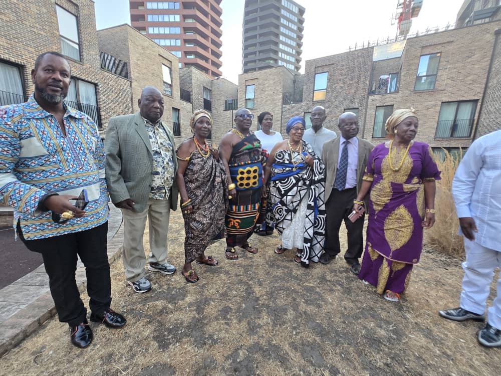 Akuapem Nifahene Recounts 10 Years of Development at Diaspora Engagement in London