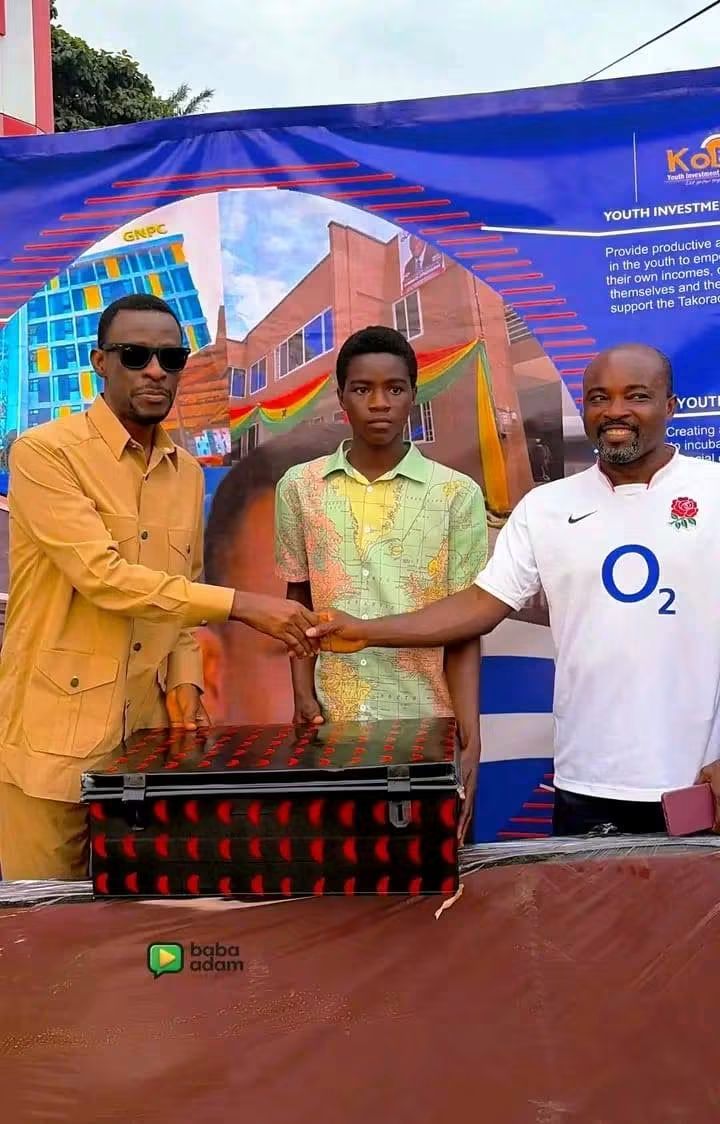 Takoradi MP Supports Brilliant Students With Educational Materials, Urges Them To Chase Greatness