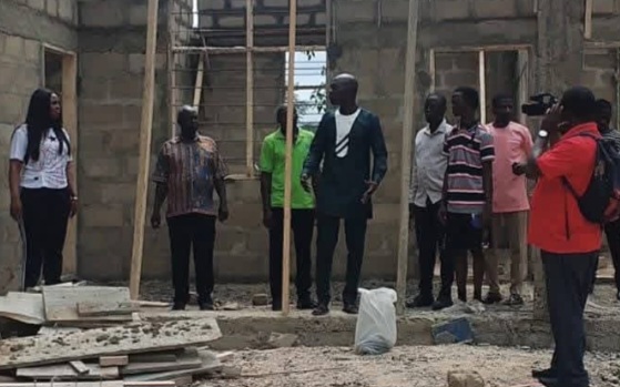 Ayensuano MP Inspects Coaltar Health Centre And Anum Apapam Market Projects