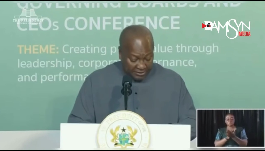 Gov't Won't Tolerate Conflict Of Interest, Abuse Of Office – Mahama Warns SOEs