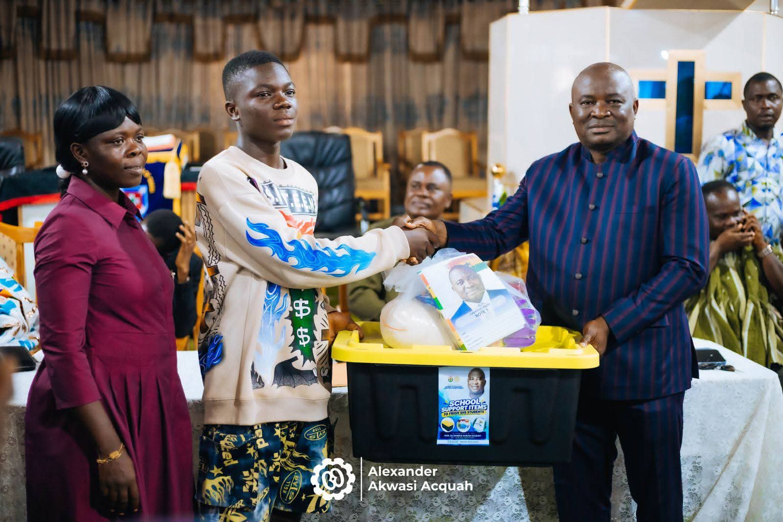 Over 1,000 BECE Graduates Supported By Akim Oda MP Ahead of SHS Admission