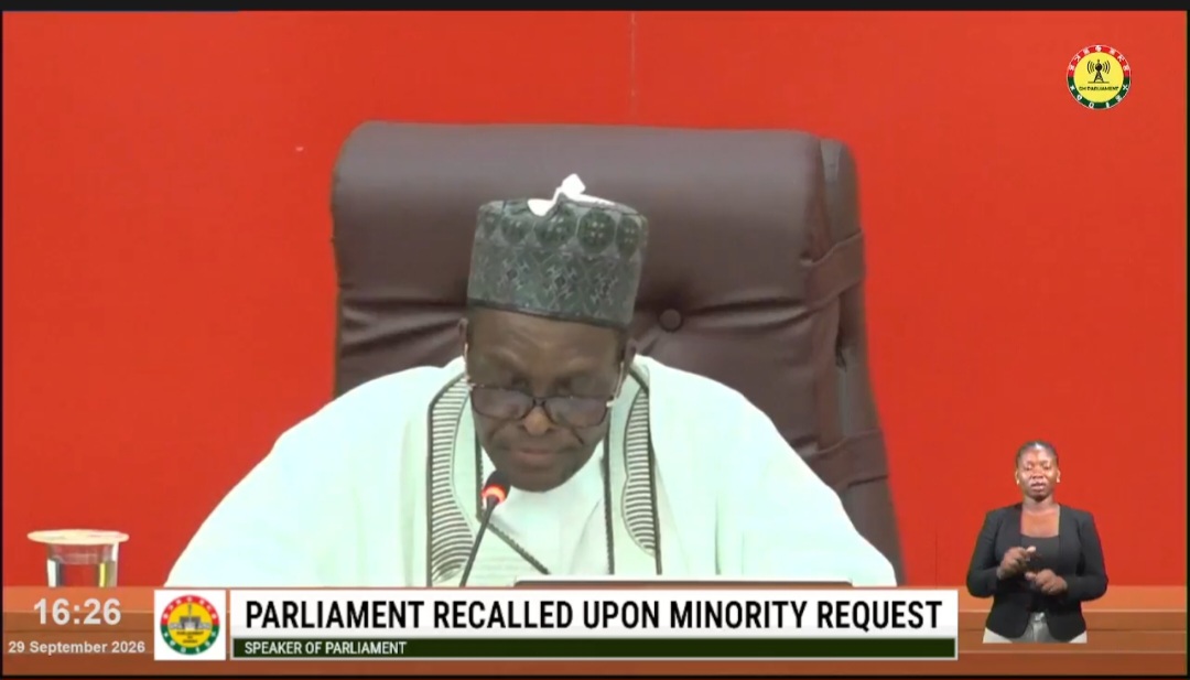 Bagbin Explains Why Parliament Was Recalled Over 3.9 Tons Of Cocaine Seized In France