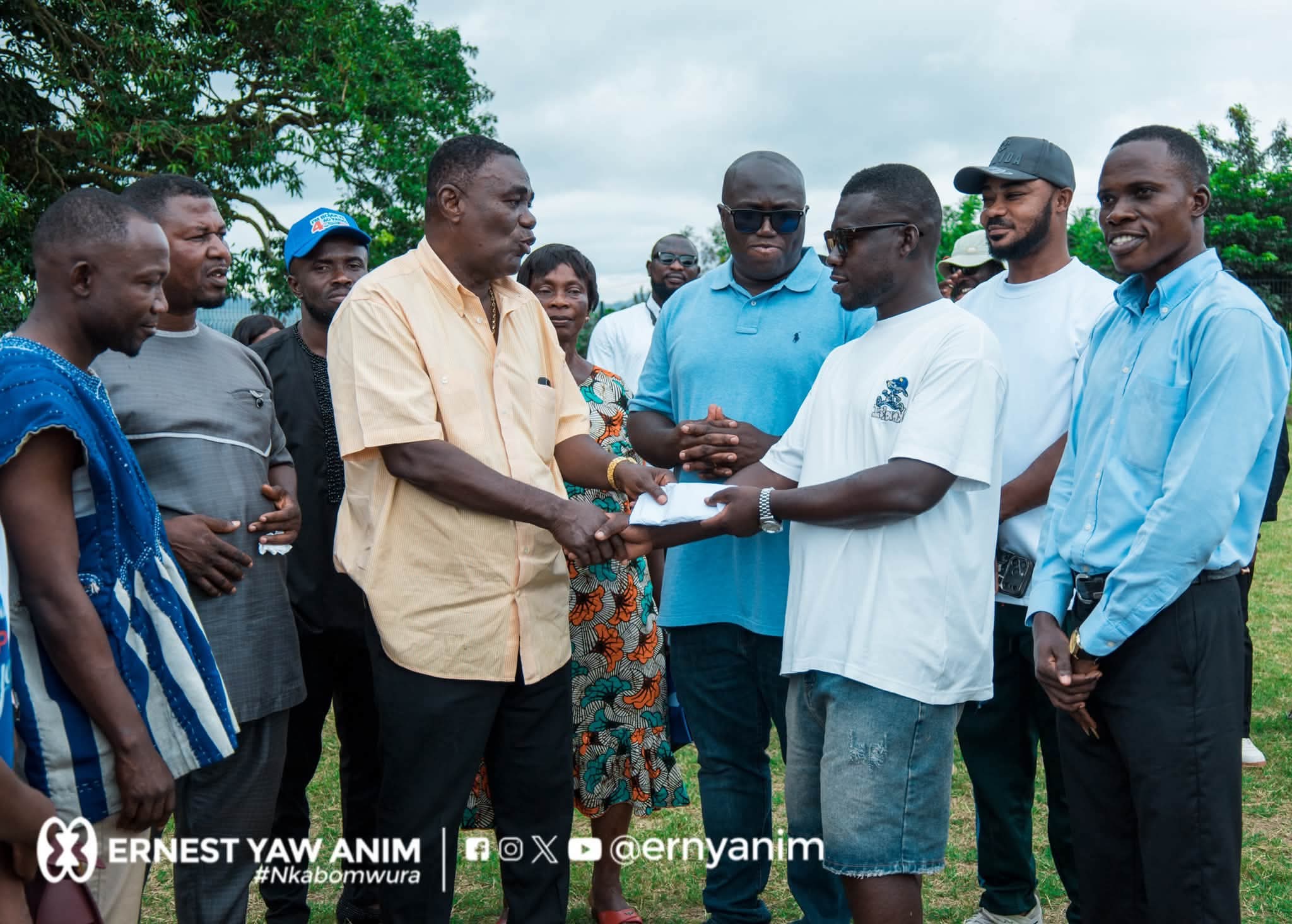 Kumawu MP Secures GH¢1m for Bodomase Astro Turf Completion; Donates GH¢10k to Kumawu Anglican Park