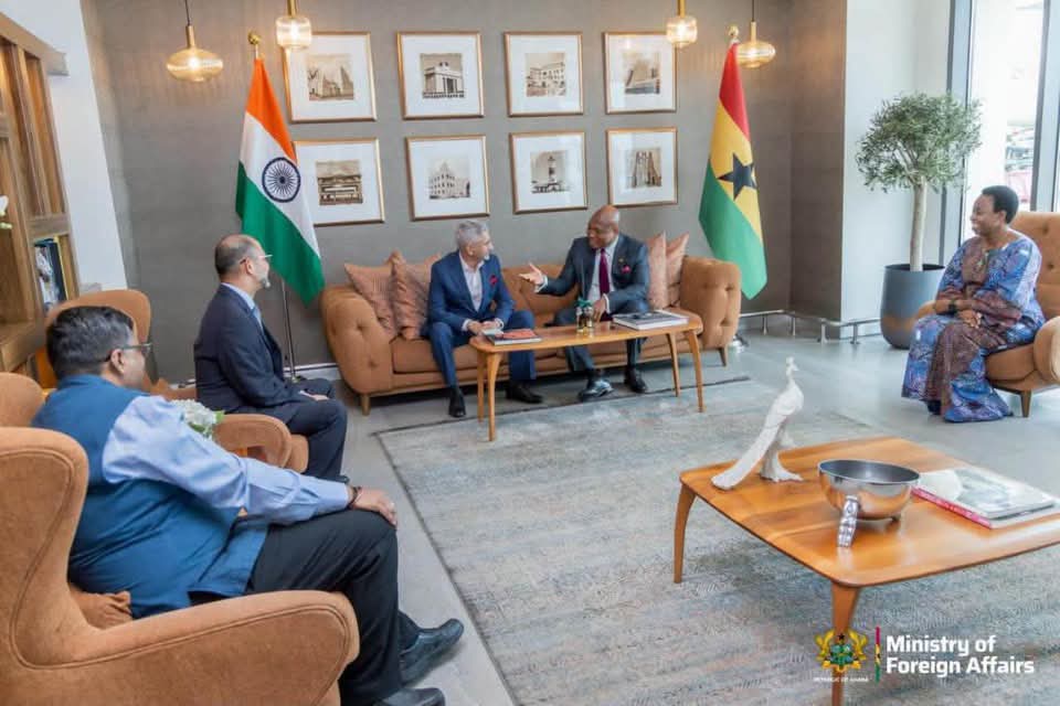 GHANA APPRECIATES INDIA’S ENDURING AND IMPACTFUL PARTNERSHIP EVIDENCED THROUGH VARIOUS PROJECTS