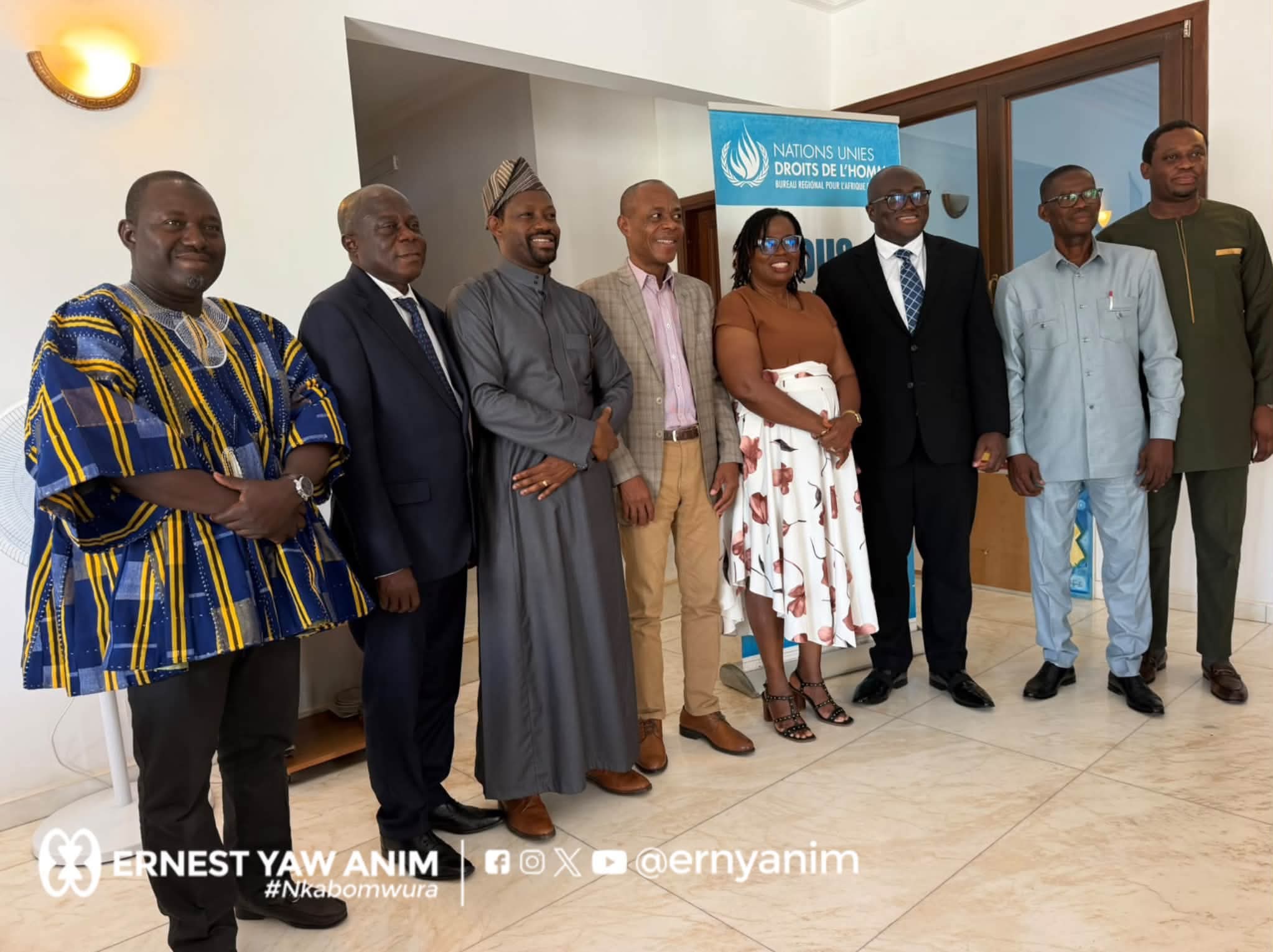 Hon Anim leads Parliament, CHRAJ delegation to UN Human Rights Office in Senegal