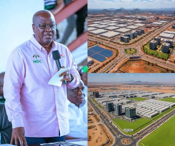 Mahama breaks ground for Afienya Industrial Park to create jobs and boost exports