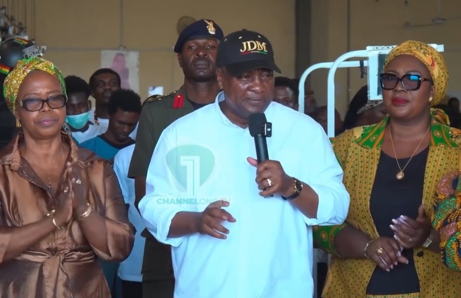 Mahama pledges $2 billion yearly for job-rich sectors, three new textile factories next year