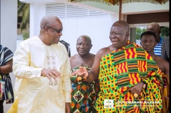 Mahama’s Mineral Agenda Could Help Break Poverty Cycle – Asantehene