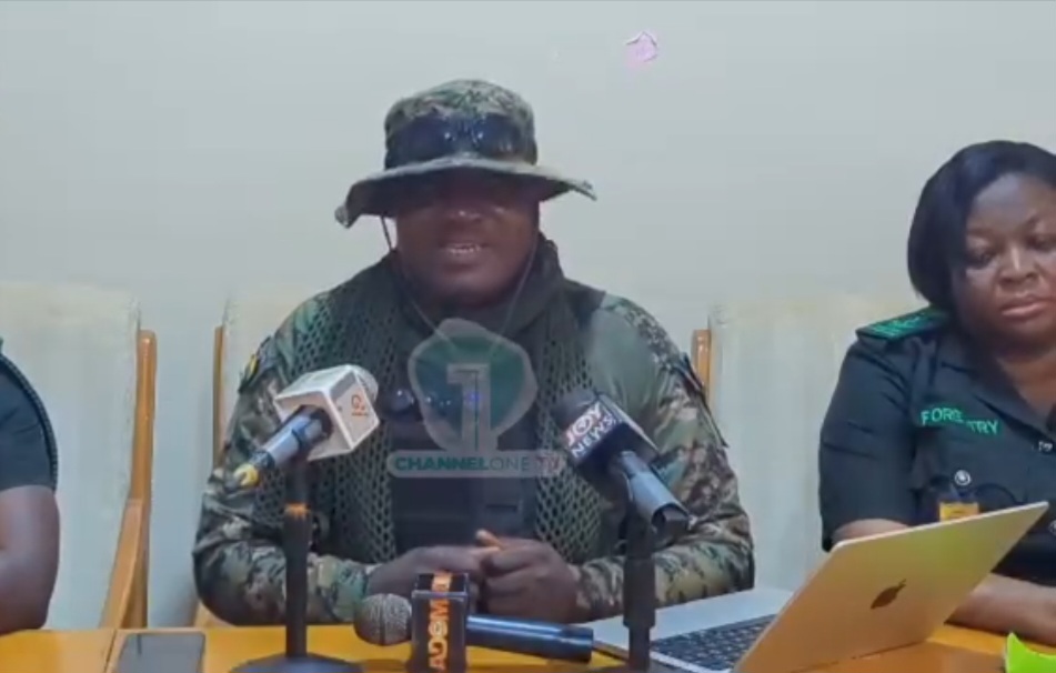 Forestry Commission Destroys 1,103 Chanfang Machines In Western Region, 159 Illegal Miners Arrested