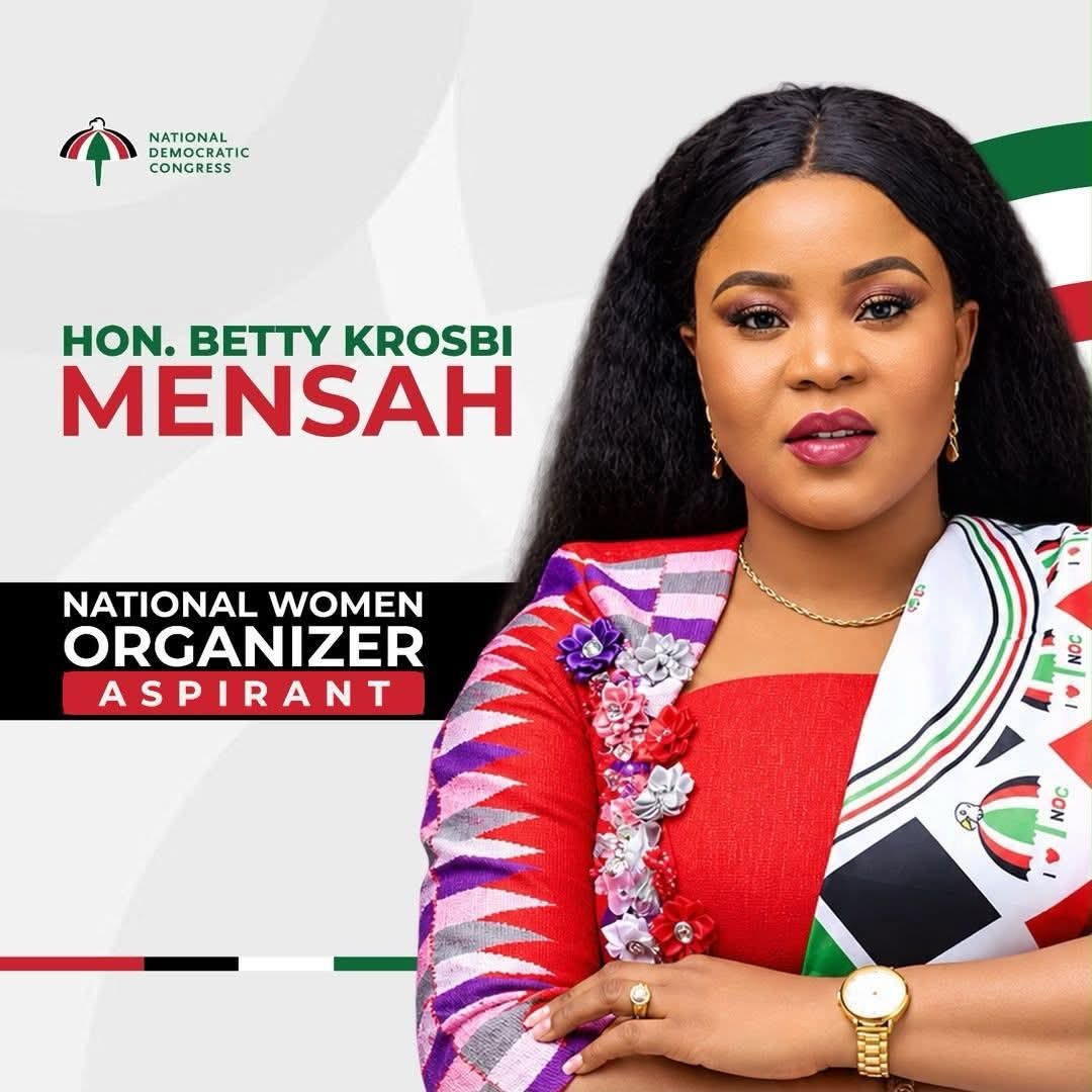 Betty Krosbi Mensah Picks Nomination Forms To Contest NDC National Women’s Organiser Position