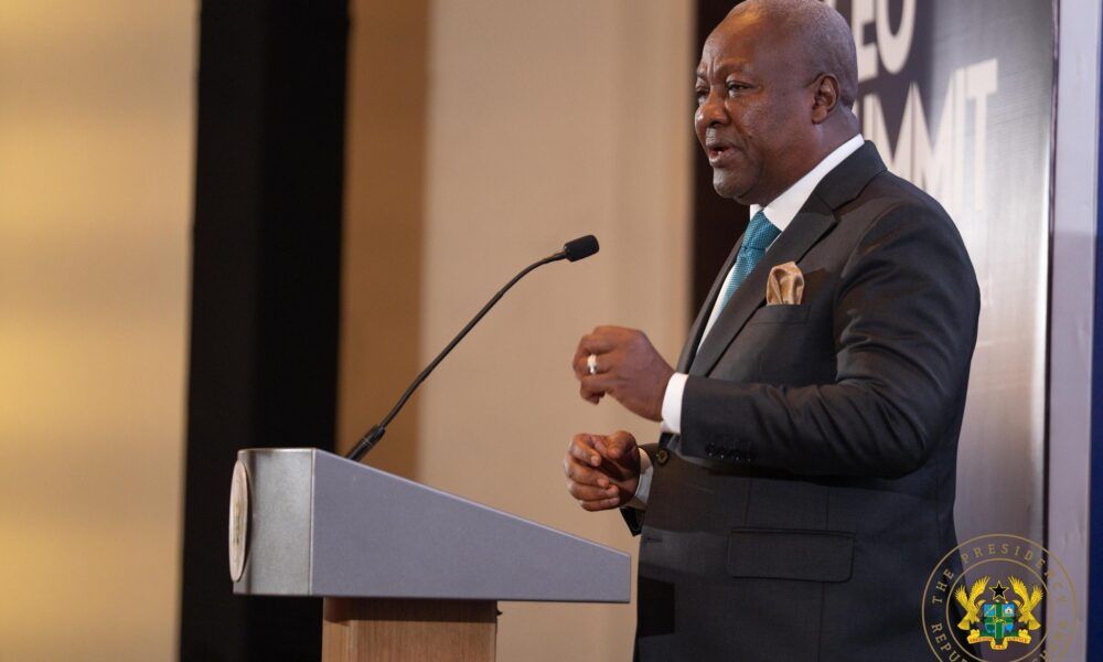 President Mahama Advocates for Economic Diversification