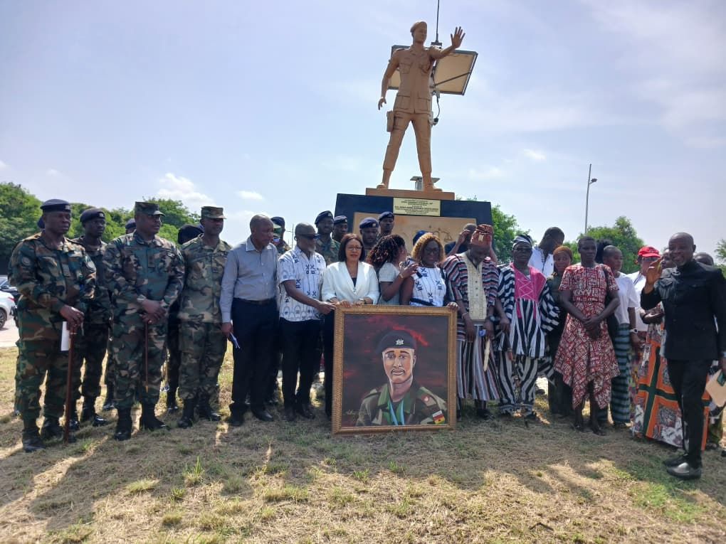 Family of Major Maxwell Mahama Holds Wreath Laying Ceremony for 9th Anniversary