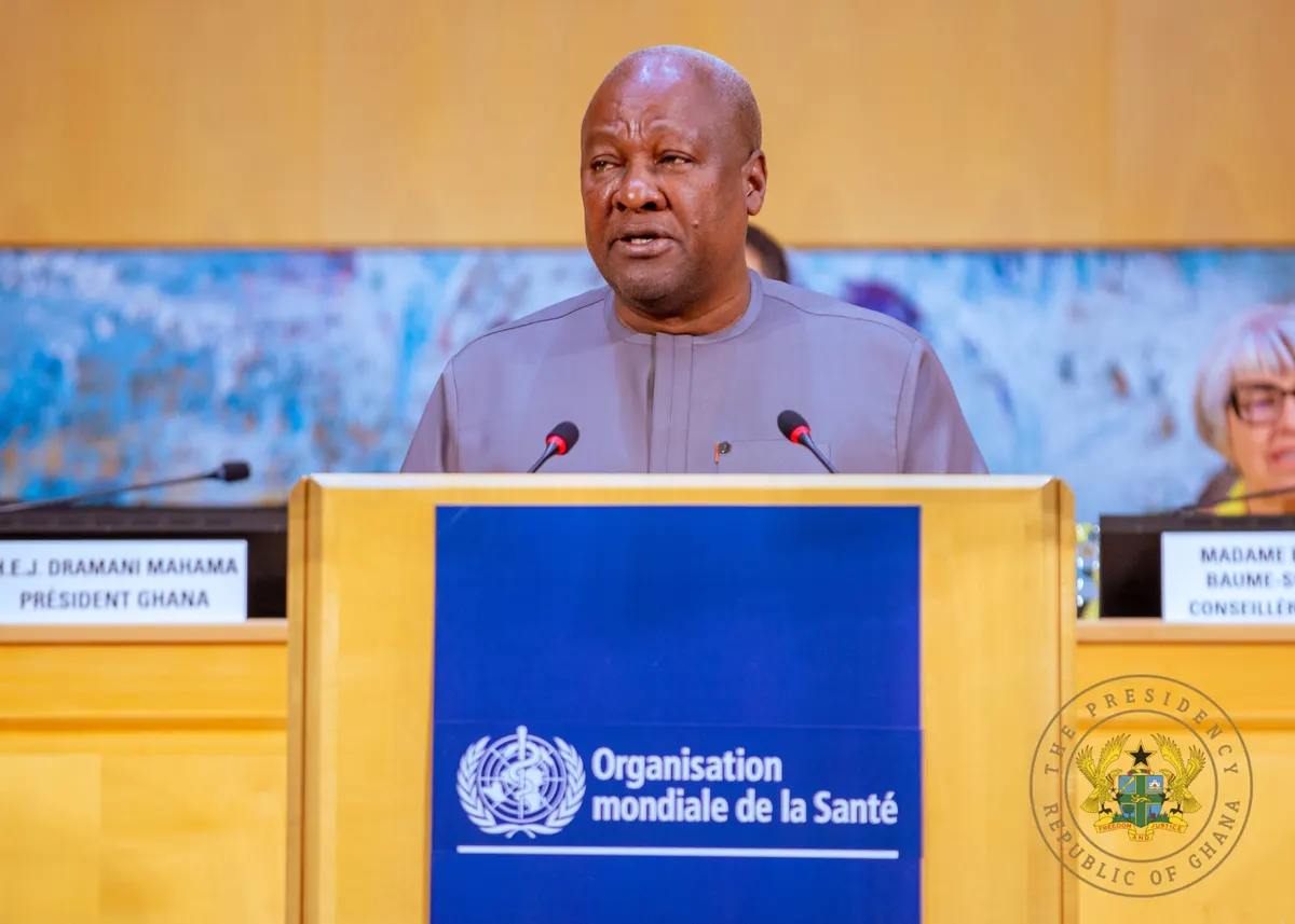 President Mahama Arrives in London for Royal Audience with King Charles