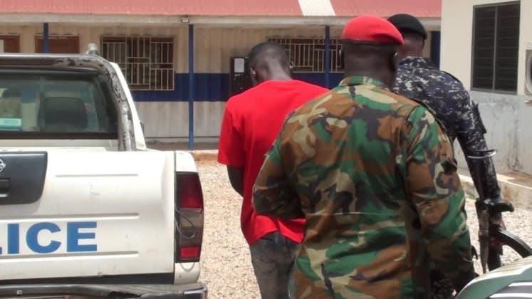 MILITARY OFFICER CAGED OVER MURD£R