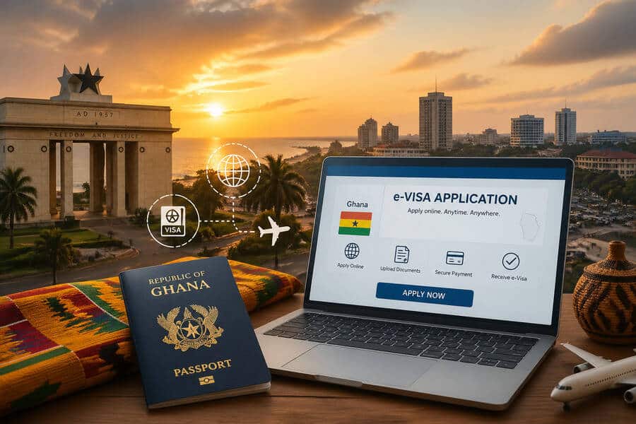Ghana Launches Revolutionary e-Visa System to Boost Tourism